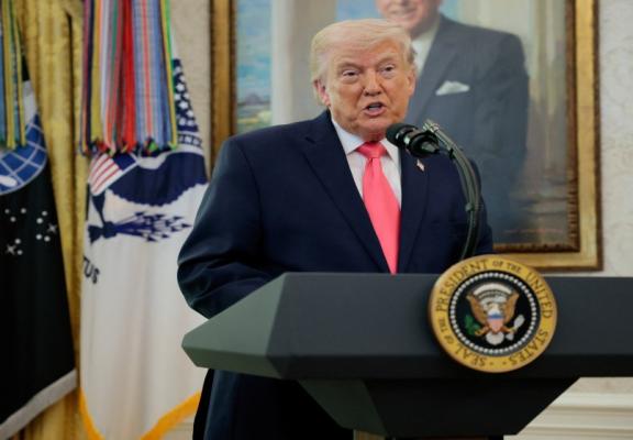 الرئيس الأميركي دونالد ترامب. (رويترز).jpeg