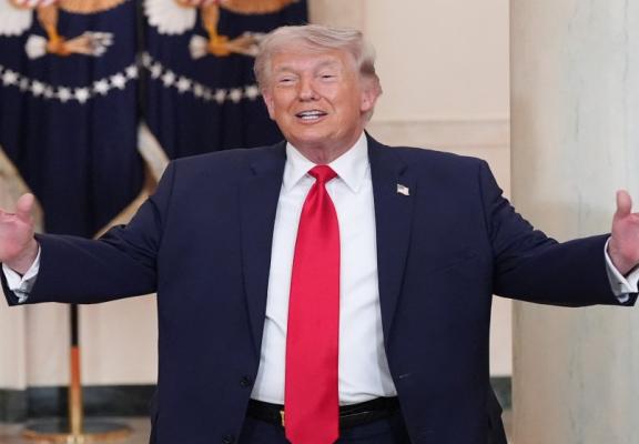 الرئيس الأميركي دونالد ترامب،1 نيسان 2026. (أ ف ب).jpeg