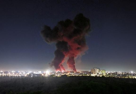 آثار قصف إسرائيلي على طهران. (مواقع التواصل الاجتماعي).jpeg