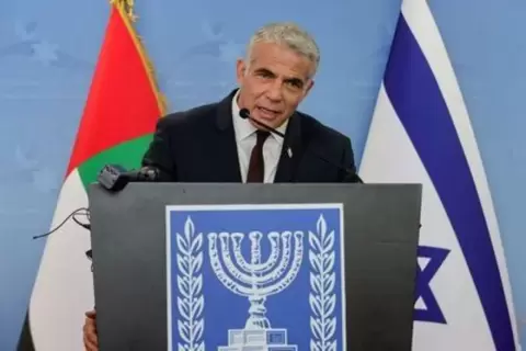 وزير الخارجية الإسرائيلي يائير لابيد