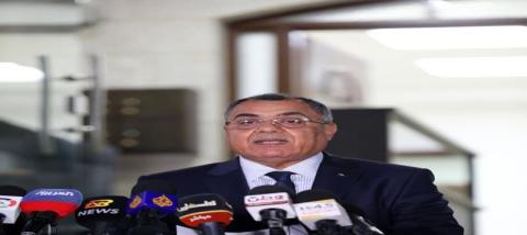 المتحدث الرسمي باسم الحكومة إبراهيم ملحم