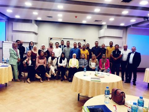التنمية الاجتماعية ولجنة انفاذ القانون تنظمان ورشة عمل مع مرشدي حماية الطفولة  
