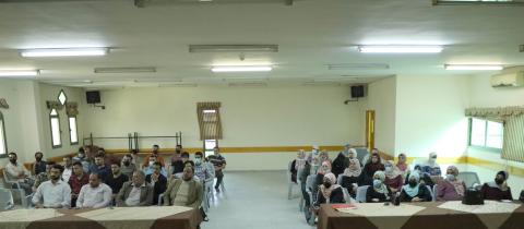 بلدية خان يونس تُكرم المهندسين المشاركين في مشاريع التشغيل المُؤقت
