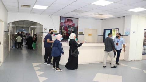 المستشفى الميداني الأردني غزة  67 يباشر أعماله