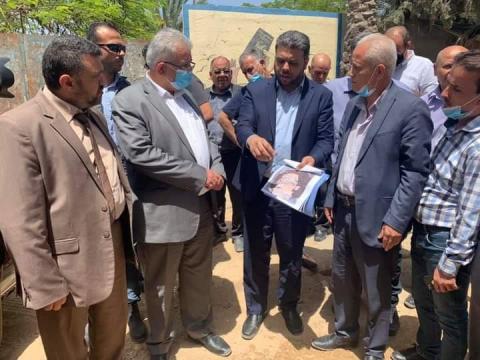رئيس سلطة المياه الفلسطينية المهندس مازن غنيم  1