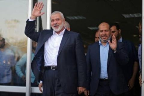 هنية يصل القاهرة