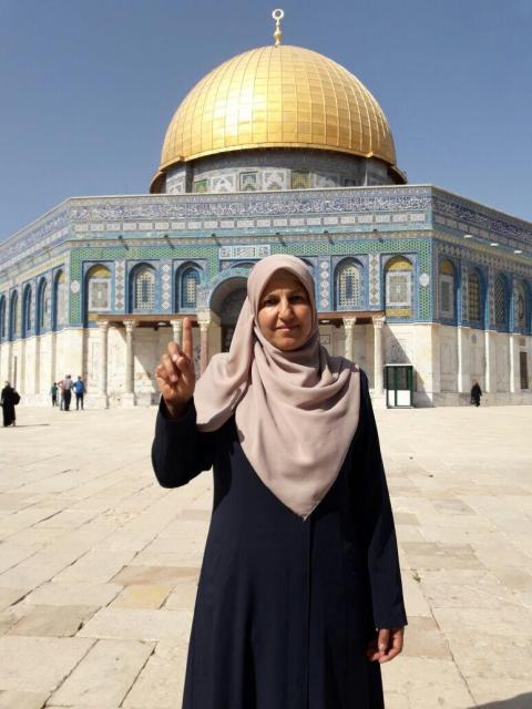 سميحة شاهين في عشق الأقصى