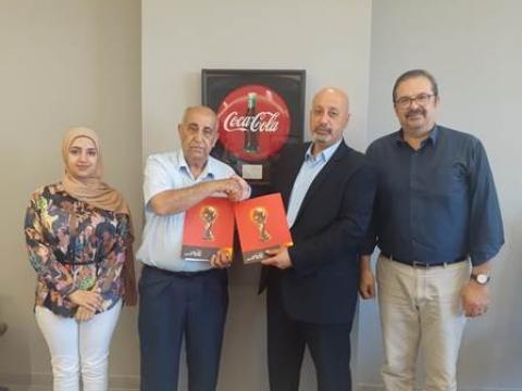  المشروبات الوطنية تجدد رعايتها لفريق المبارزة النسوي لنادي ثقافي البيرة