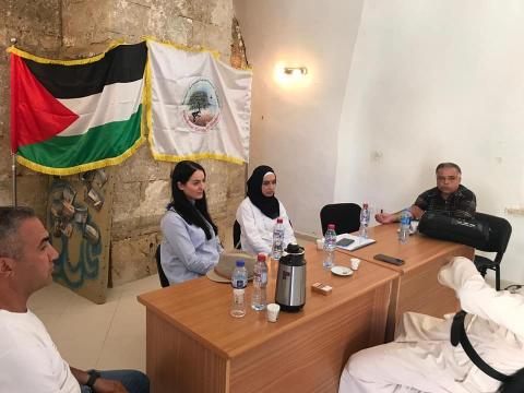المديرة الإقليمية لمؤسسة هانس زايدل تطلع على واقع السياحة البيئية في سبسطية