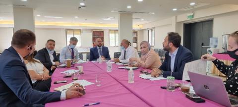 اللجنة التوجيهية لمشاريع التدريب المهني والتقني الممولة من حكومة كندا تبحث عددا من المشاريع