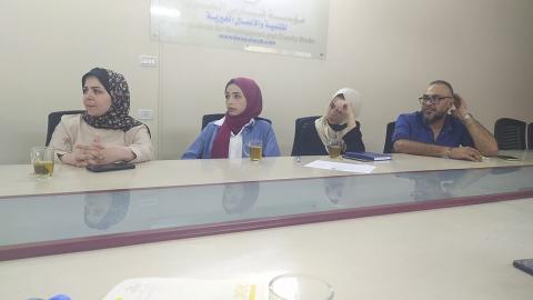 طاقم فارس العرب يتلقى تدريب حول (إدارة الضغوطات) بتنفيذ من مؤسسة  UPA