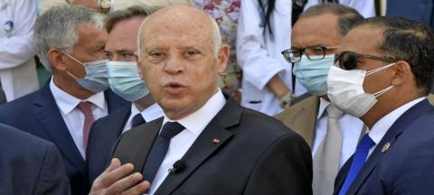 الرئيس التونسي قيس سعيّد