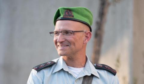 قائد لواء ناحال العقيد شارون أسمان