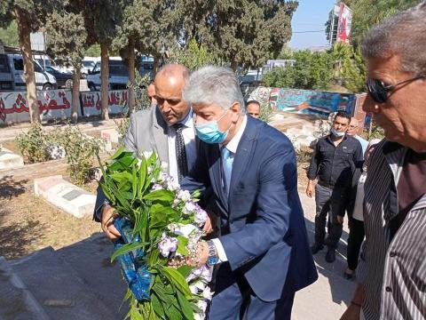 مجدلاني يؤكد على الأصالة الوطنية والنضال المستمر ضد الاحتلال ووفاء محافظة جنين لدماء الشهداء