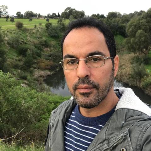 الفنان الفلسطيني الاسترالي محمود سلامة