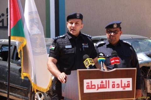 العميد تامر شحادة مدير إدارة المرور والنجدة بالشرطة
