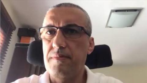 خالد العلي، نجل رسام الكاريكاتير الفلسطيني الشهير، الراحل ناجي العلي