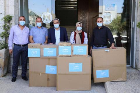 قلقيلية: استلام اجهزة تخطيط قلب ومراقبة مؤشرات حيوية