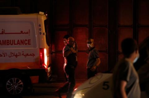 مواجهات بين المتظاهرين الفلسطينيين وقوات الجيش الإسرائيلي عقب مسيرة تضامنا مع الأسرى عند حاجز حوارة بنابلس