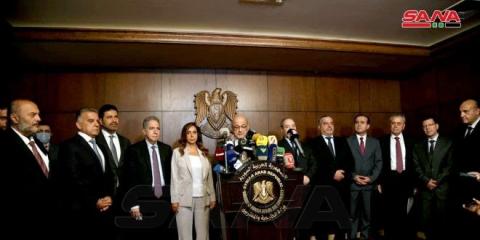 جلسة محادثات سورية لبنانية بدمشق