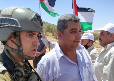  أمين سر المكتب السياسي للجبهة سكرتير ساحة جنوب الضفة الغربية محمد العطاونة