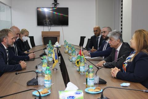 مجدلاني يطلع وفدا برئاسة نائب وزير خارجية البوسنة والهرسك على آخر المستجدات السياسية ويبحثان تعزيز العلاقات الثنائية