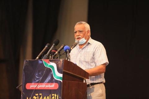 صالح ناصر عضو المكتب السياسي للجبهة الديمقراطية لتحرير فلسطين ومسؤول إقليمها في قطاع غزة