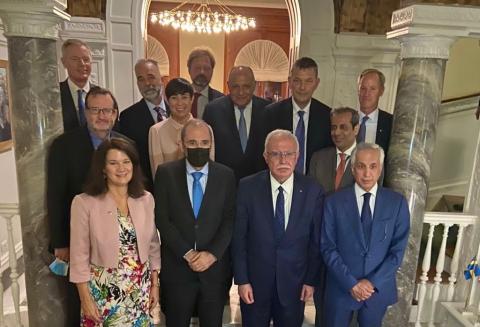 المالكي يشارك في الاجتماع الخاص للاعداد لمؤتمر دولي حول الاونروا