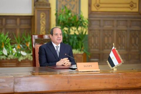 الرئيس المصري عبد الفتاح السيسي