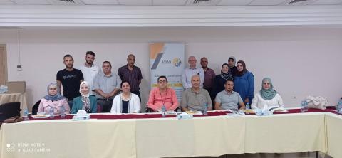 ائتلاف أمان وهيئة مكافحة الفساد يختتمان برنامج تدريبي للهيئات المحلية