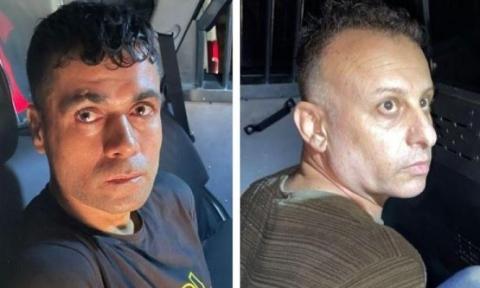  الأسيران يعقوب قادري ومحمد عارضة بعد اعتقالهما 