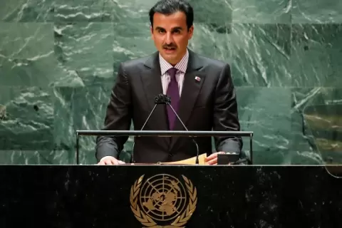 أمير دولة قطر الشيخ تميم بن حمد آل ثاني