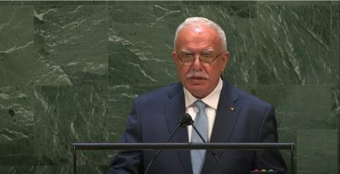 وزير الخارجية والمغتربين رياض المالكي