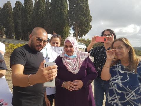 الإفراج عن الأسيرة نسرين ابو كميل
