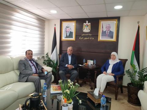 اللجنة الوطنية ووزارة المرأة 1
