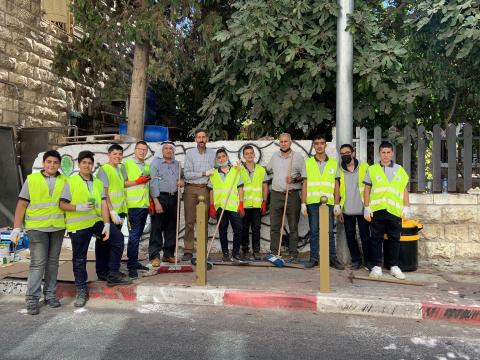  حملة تنظيف ضمن يوم التراث الفلسطيني
