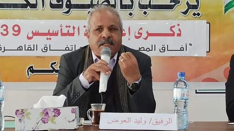 عضو المكتب السياسي لحزب الشعب الفلسطيني، وليد العوض