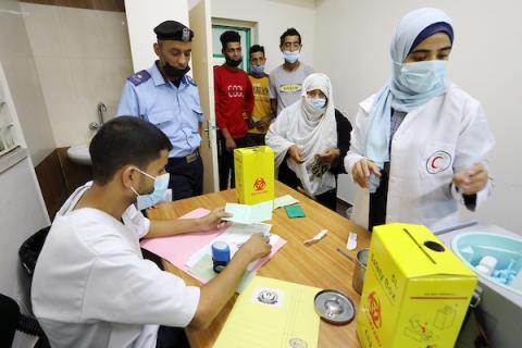كورونا فلسطين
