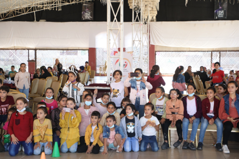 "عطاء فلسطين" تنهي المرحلة الأولى من مشروع الدعم النفسي للأطفال، بدعم من شركة أيبك