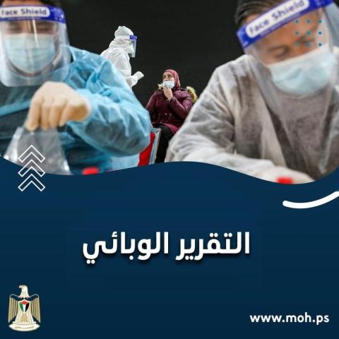 التقرير الوبائي حول فيروس كورونا في فلسطين