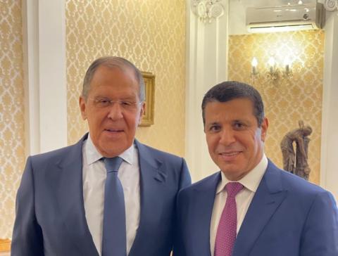 سيرغي لافروف - محمد دحلان