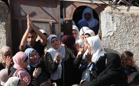  تشييع ووداع جثمان الشهيد صدام بني عودة (26 عاما) لمثواه الاخير في بلدة طمون