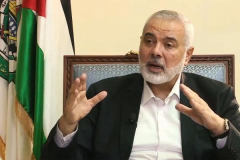 رئيس المكتب السياسي لحركة حماس إسماعيل هنية