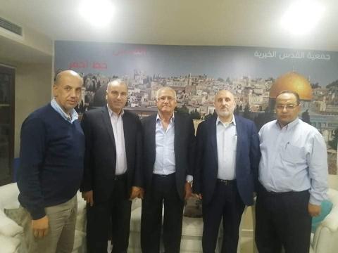جمعية القدس الخيرية تلتقي وفد وزارة الأوقاف الفلسطينية