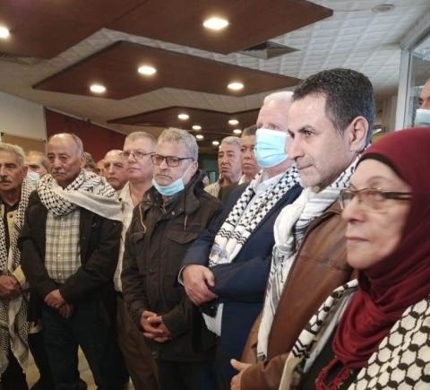 التجمع الفلسطيني للوطن و الشتات في لبنان يشارك بمعرض الفن التشكيلي ألوان ثائرة 3  2