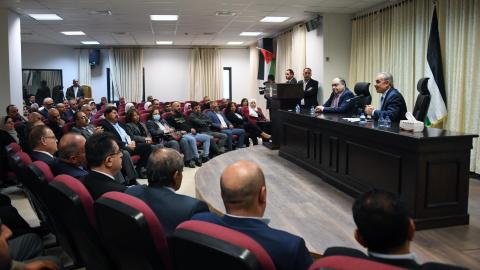 لقاء فعاليات محافظة نابلس  