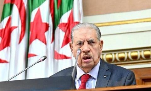 رئيس مجلس الامة الجزائري صالح قوجيل