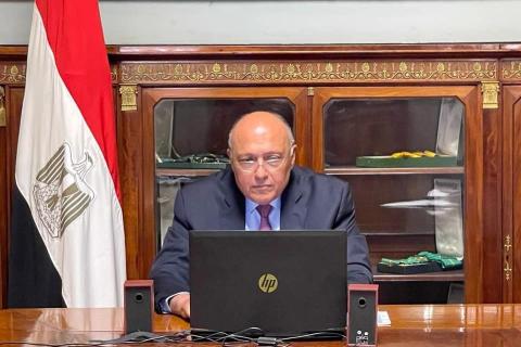 وزير الخارجية المصري سامح شكري