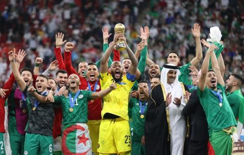 الجزائر تتوج بـ #كأس_العرب لأول مرة في تاريخها