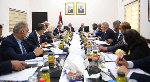 الحكومة تعقد جلستها في قلقيلية